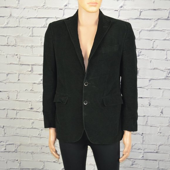Mens Banana Republic Suede Blazer Jacket size 38 short
